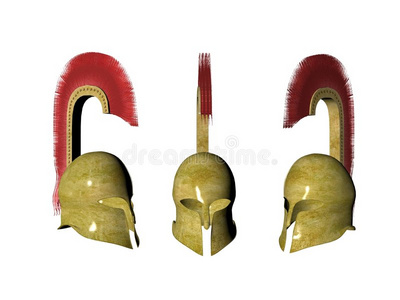 古希腊冠盔