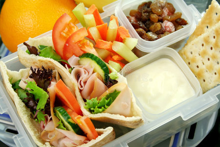 健康儿童午餐盒图片