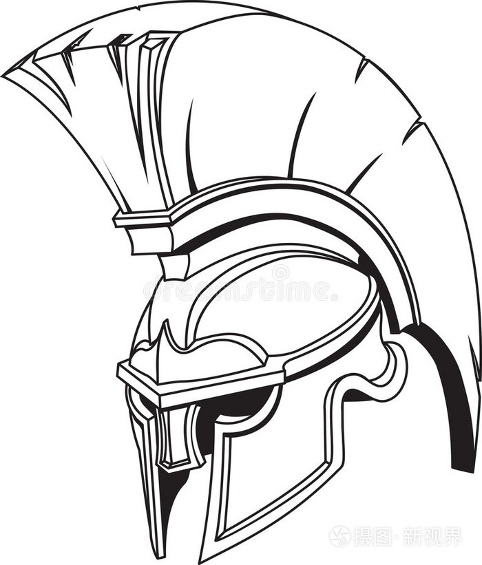 斯巴达罗马希腊特洛伊角斗士头盔