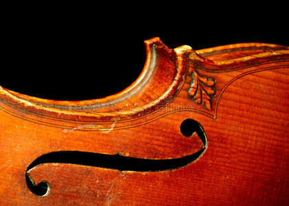 古典小提琴的一部分图片