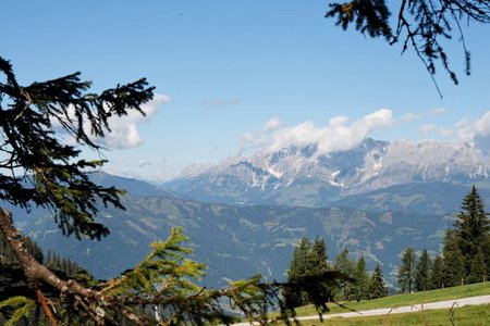奥地利高山景观图片