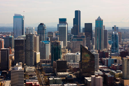 西雅图的摩天大楼
