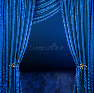 神秘窗帘图片