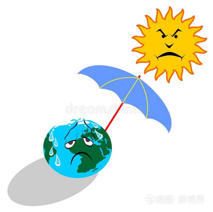 下载小样发票合同问题/举报全球变暖地温计绿色地球上的绿色漫画人物?