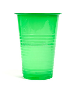 绿色塑料杯图片