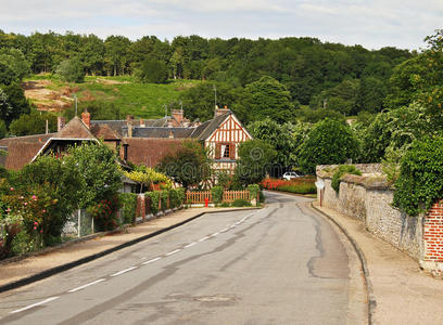 法国乡村乡村街道