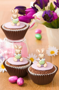 春季兔子蛋糕