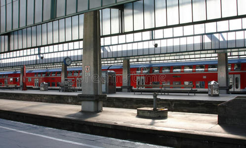 德国多彩火车站图片