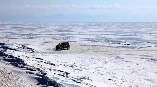 冰冻贝加尔湖