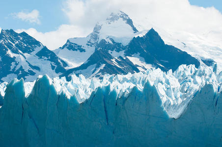 阿根廷巴塔哥尼亚莫雷诺冰川