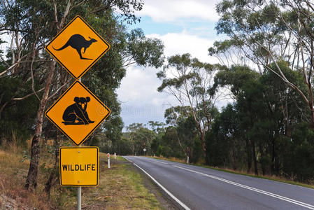 澳大利亚乡村路标