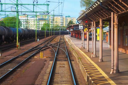 瑞典卡尔斯巴德火车站图片