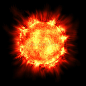 太阳星太阳耀斑天文学聚变热火图片