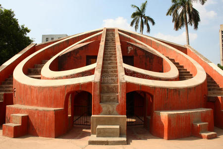 新德里jantar mantar的主体结构