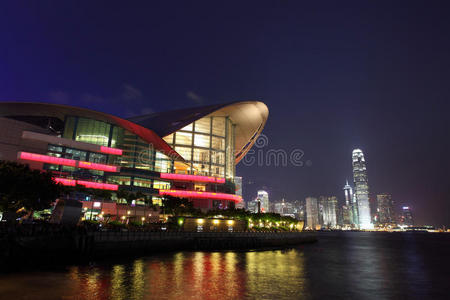 香港城市夜景