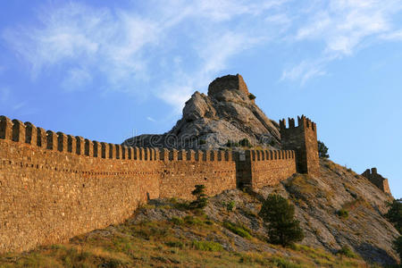 古热那亚要塞。