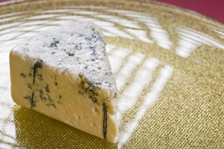 盘子里的蓝奶酪