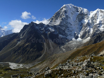 喜马拉雅山珠穆朗玛峰尼泊尔