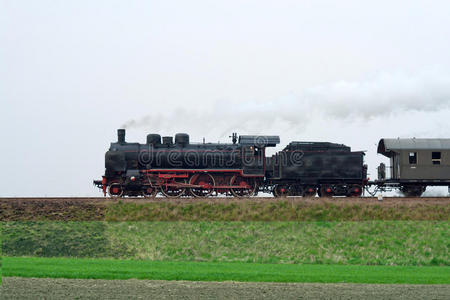 老式蒸汽火车图片