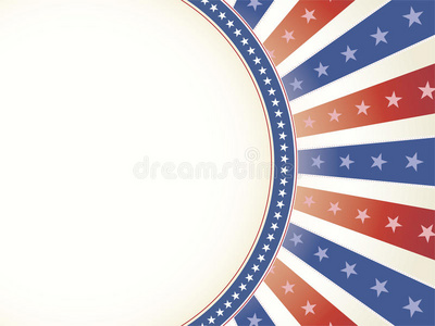 椭圆形复印空间的爱国主义背景图片