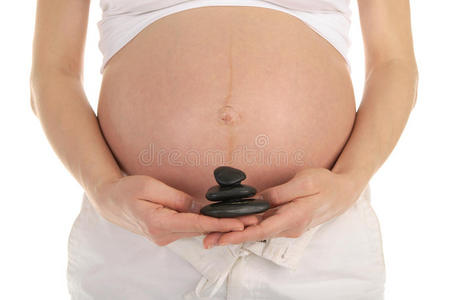 妊娠结石患者的胃图片