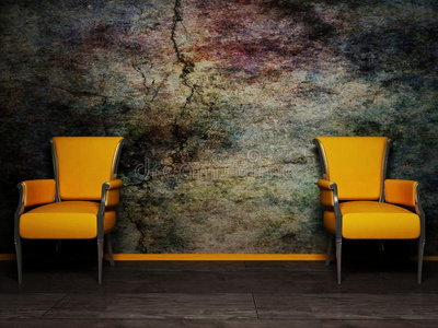 复古的 沙发 座位 家具 优雅 椅子 照明 咕哝 房间 颜色