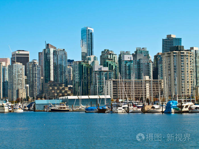 加拿大温哥华城市景观