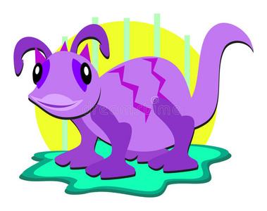 外来紫蜥蜴
