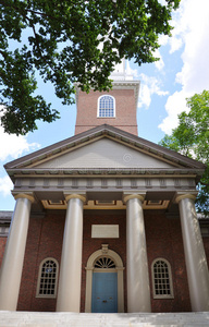 纪念教堂，哈佛大学，剑桥，马萨诸塞州