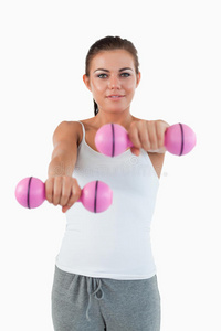 可爱的 健康 适合 健身房 健美运动员 运动型 运动 外观