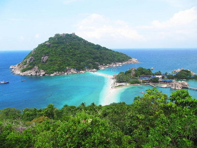 泰国柯陶海滩。