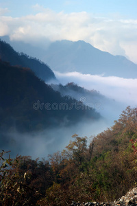 中国四川光雾山风景区图片