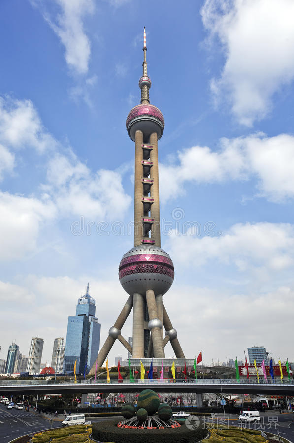 中国浦东上海东方明珠塔