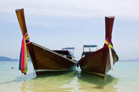 海景 旅行者 自然 假日 海湾 海滩 泰国 安达曼 夏天