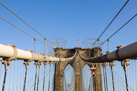 布鲁克林大桥悬索详图图片