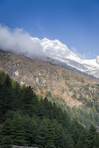 尼泊尔安纳普纳希马尔地区