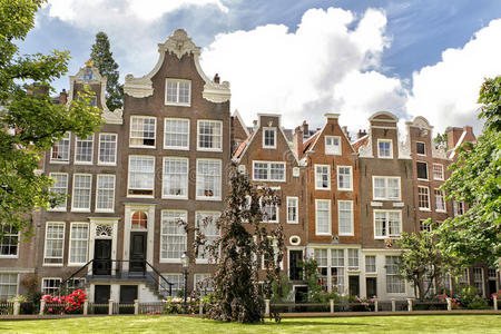 传统住宅，阿姆斯特丹，荷兰