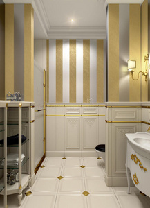 金色浴室
