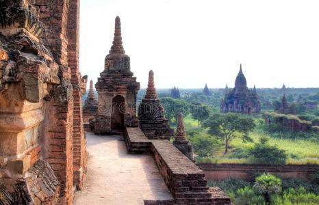 缅甸巴甘寺风景