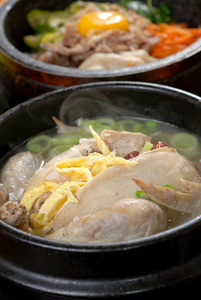 韩式鸡汤图片