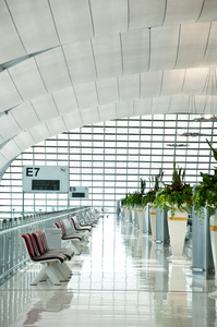 苏万那布米机场大门走廊图片