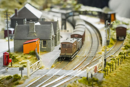 火车站模型图片