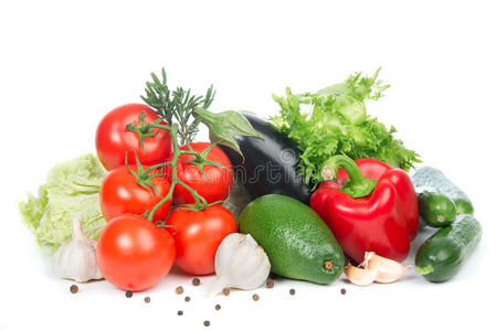 新鲜有机蔬菜成分西红柿