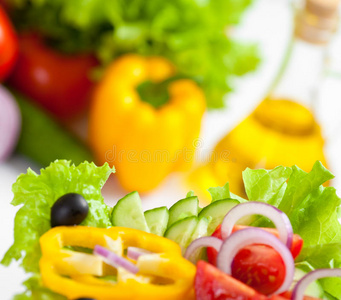 健康食品蔬菜沙拉
