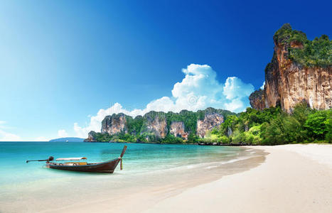 泰国krabi railay海滩