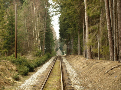 独特的历史窄轨铁路图片