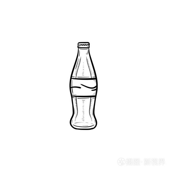 软饮料手绘素描图标插画-正版商用图片0n1lnu-摄图新