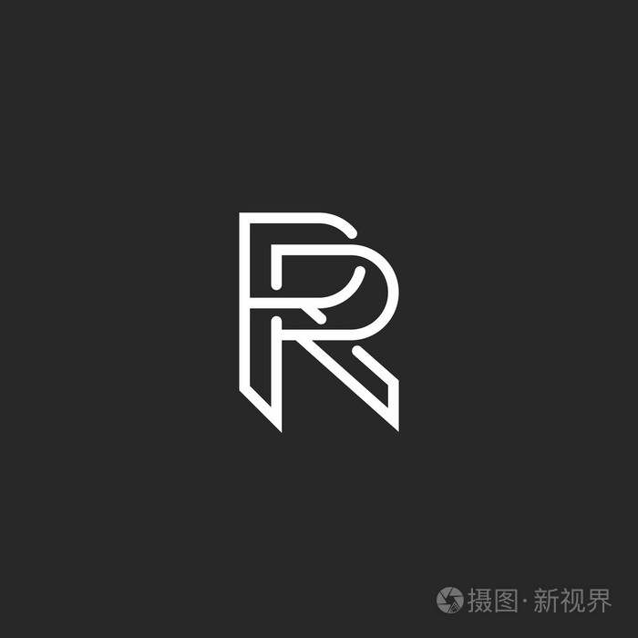 字母r 徽标会标