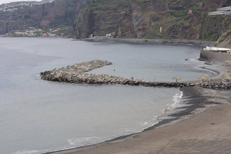 Ribeira 海滩鸟瞰图