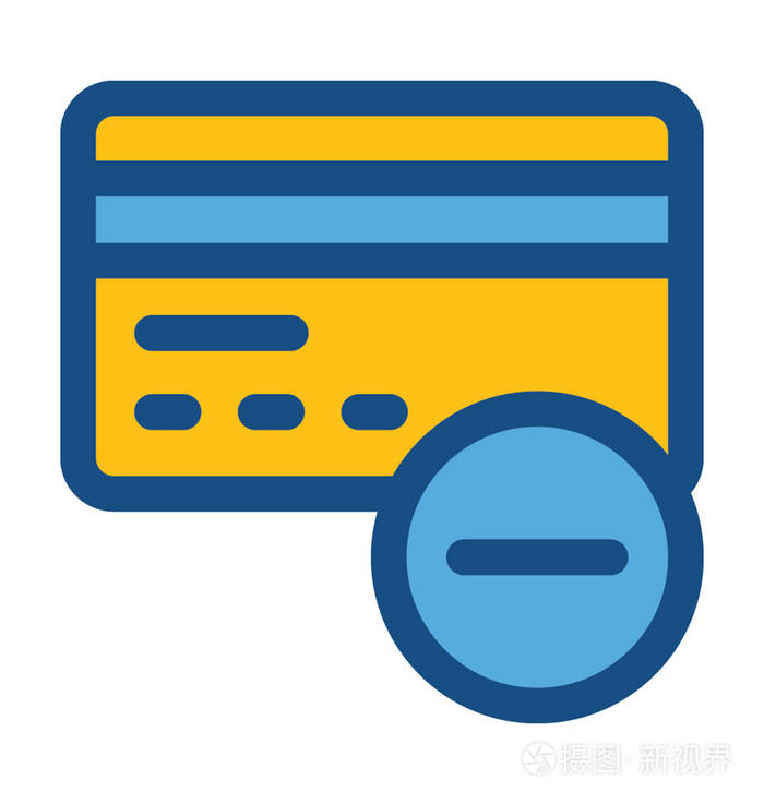 贷款卡插画-正版商用图片0n3r0b-摄图新视界